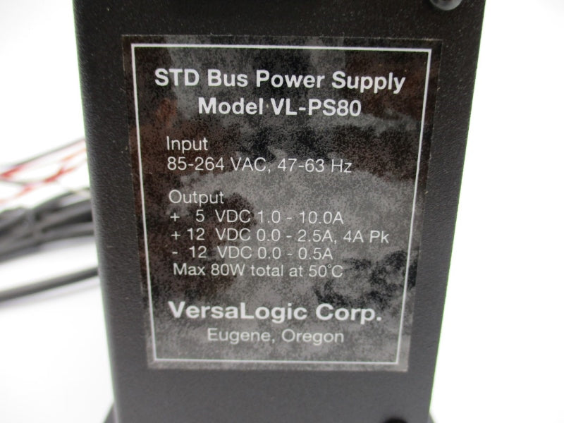 VERSA LOGIC VL-PS80 85-264VAC 10.0A NSNP