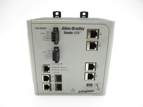 ALLEN BRADLEY 1783-RMS06T SER. A F/W 4.002 18-60VDC 1.0A NSMP