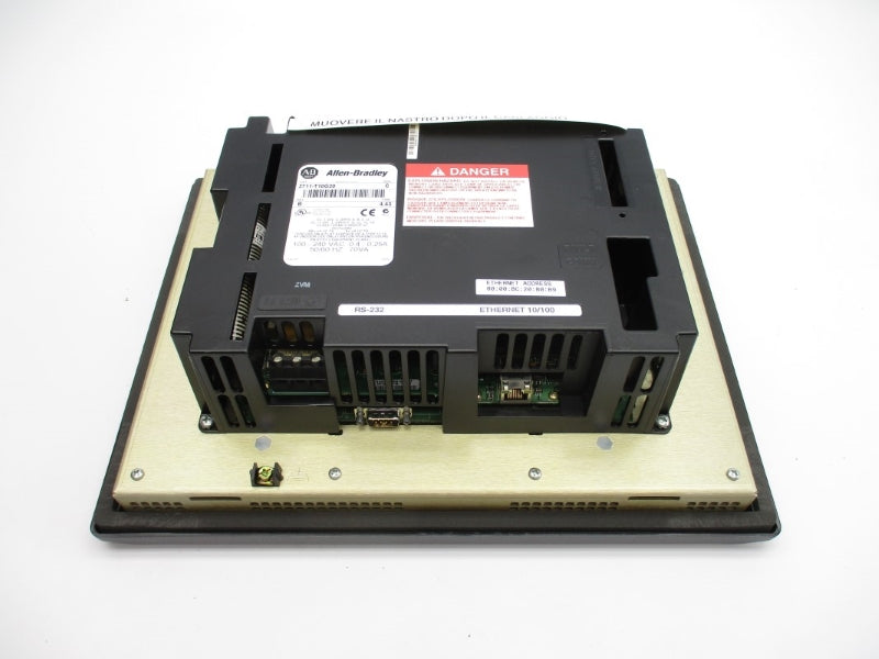 ALLEN BRADLEY 2711-T10G20 SER. C F/W 4.43 100-240VAC 0.4-0.25A NSMP