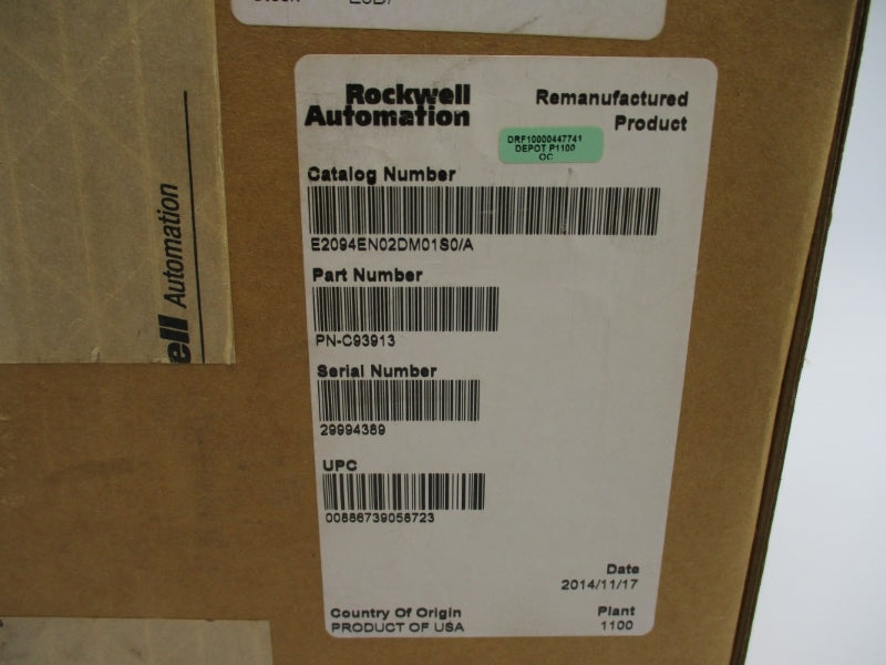 ALLEN BRADLEY 2094EN02DM01S0 SER. A REMAN