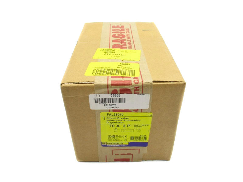 SQUARE D FAL36070 SER. 2 600V 70A NSFS