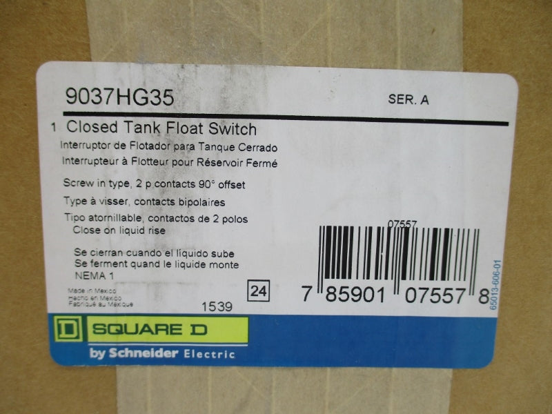 SQUARE D 9037HG35 SER. A NSFS