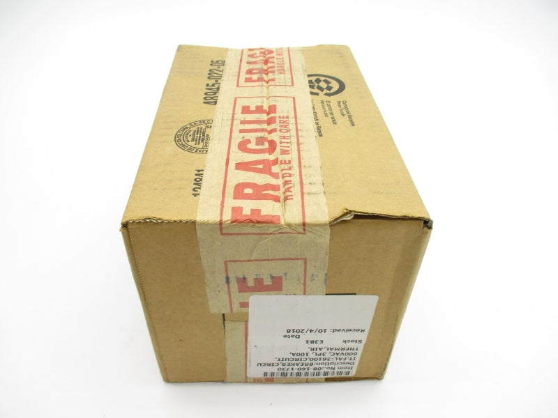 SQUARE D FAL36100 SER. 2 600V 100A NSFS
