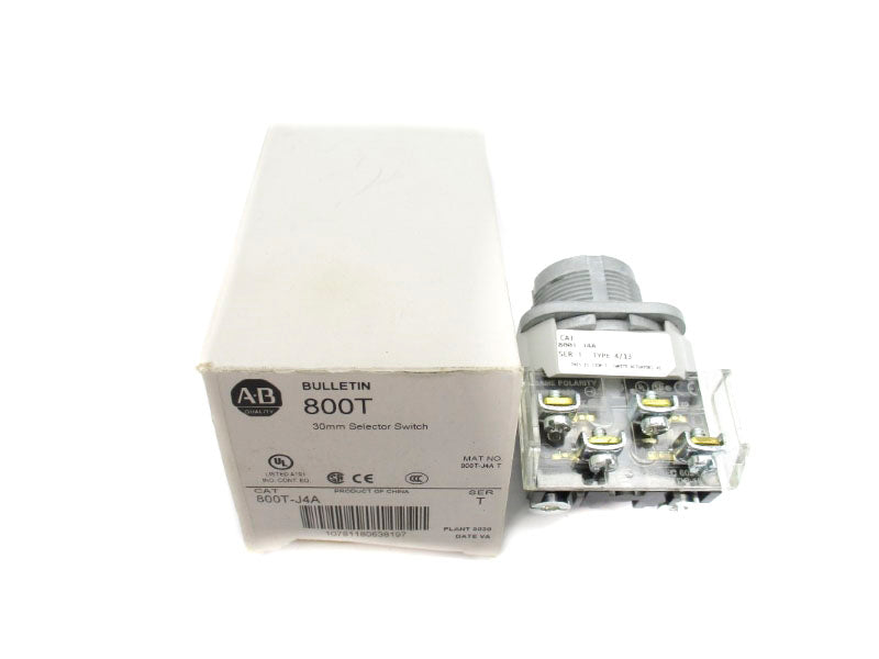 ALLEN BRADLEY 800T-J4A SER. T (WH) NSMP