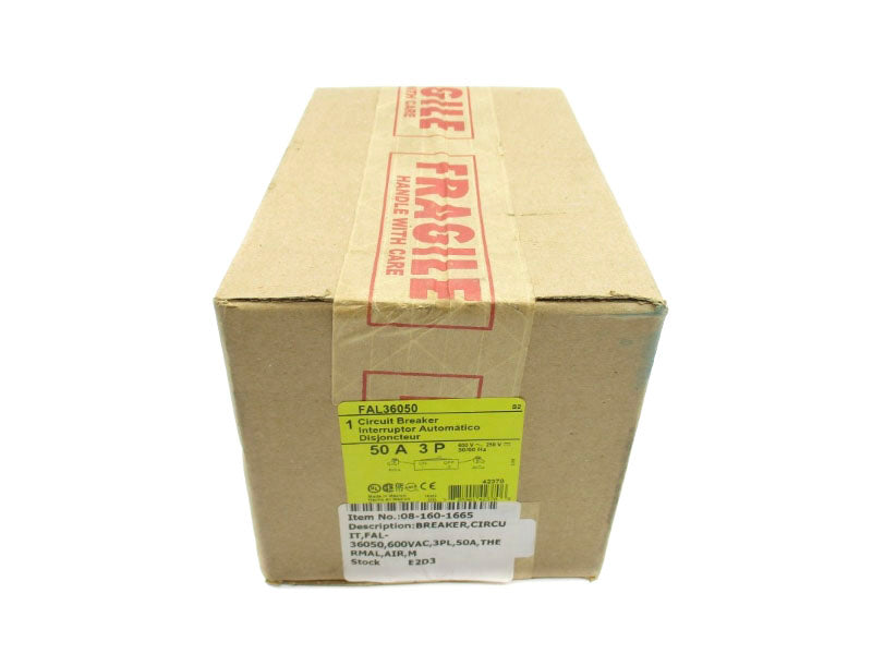 SQUARE D FAL36050 SER. 2 600V 50A NSFS