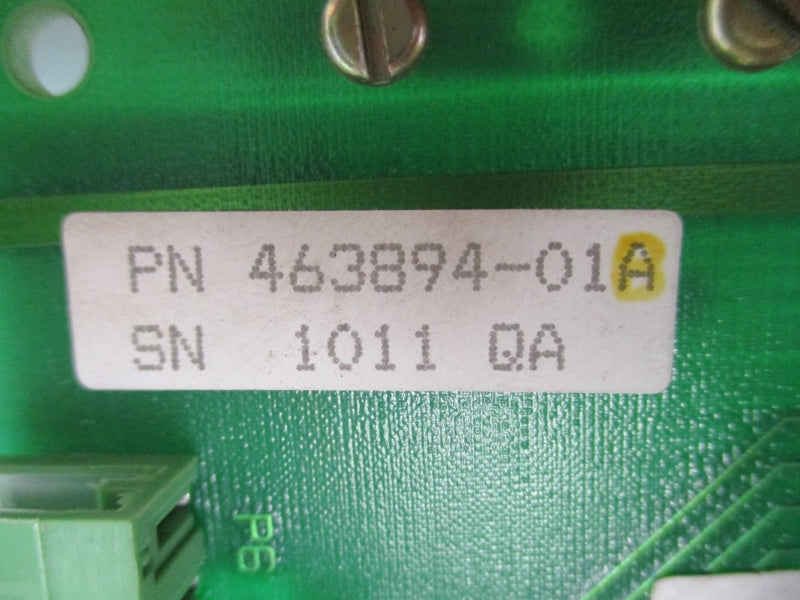 MTS 463894-01A D463893-01 REV. A UNMP