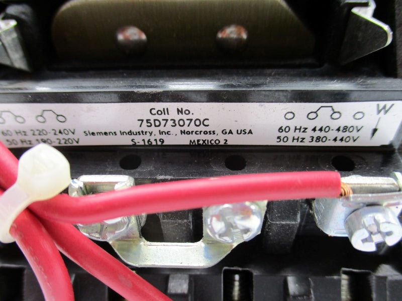 SIEMENS 14DUE32AC 480V 27A NUPI
