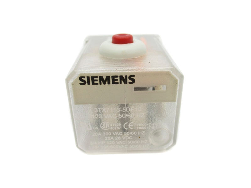 SIEMENS 3TX7113-5DF13 120VAC 20A UNMP