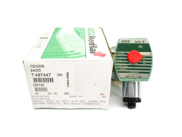 ASCO VT8210G009N 5-100PSI 24/DC NSMP