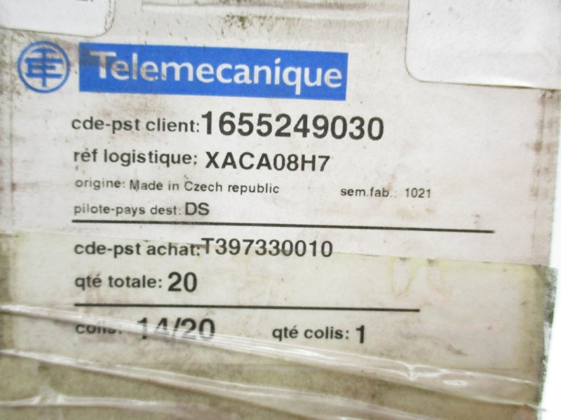 TELEMECANIQUE XAC-A08H7 120V NSMP