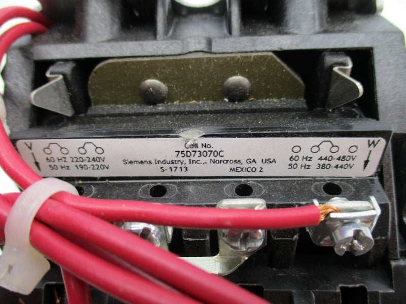 SIEMENS 14DUD32AC 480V 27A NUPI