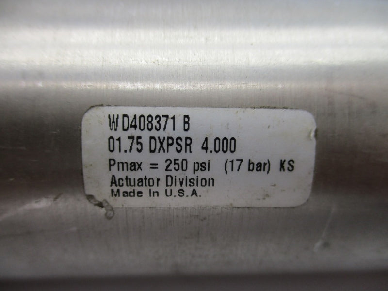 SCHRADER BELLOWS WD408371B 01.75DXPSR4.000 250PSI NSNP