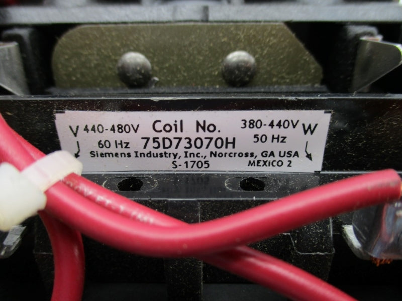 SIEMENS 14DUD32AH 480V 27A (AS PICTURED) NUPI