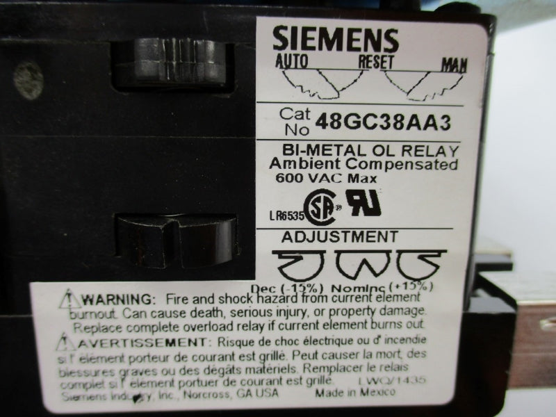SIEMENS 14FP32AA81 240V 45A NUPI
