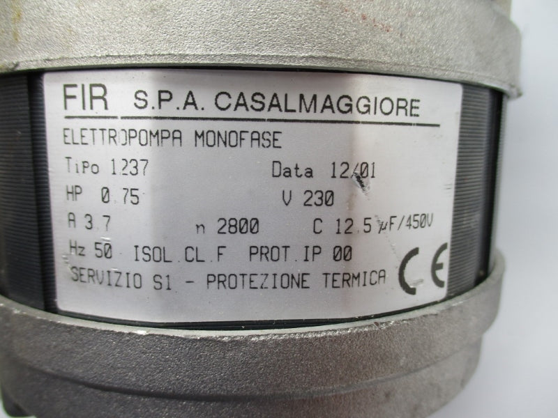 FIR 1237 230V 3.7A NSNP