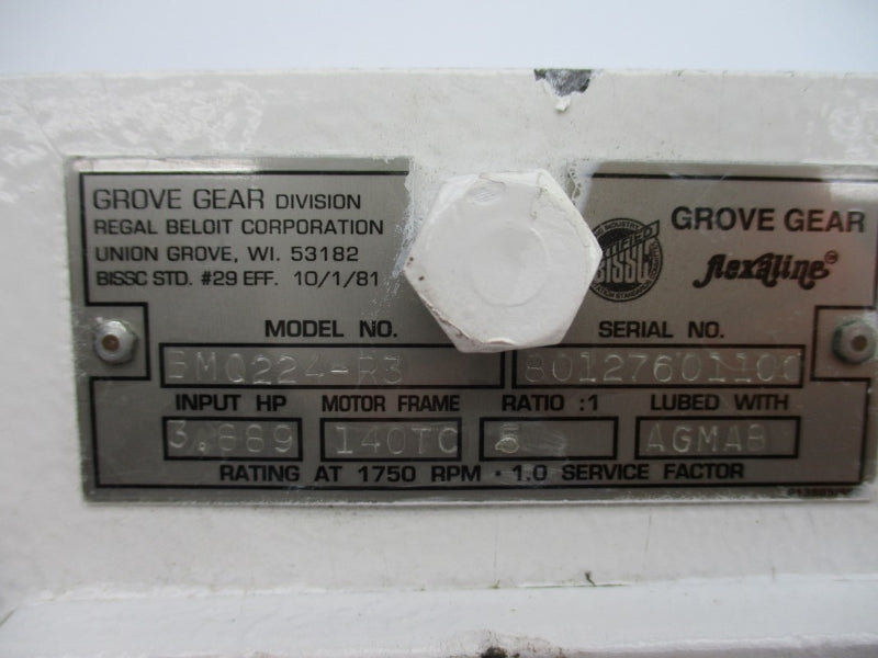GROVE GEAR BMQ224-R3 UNMP