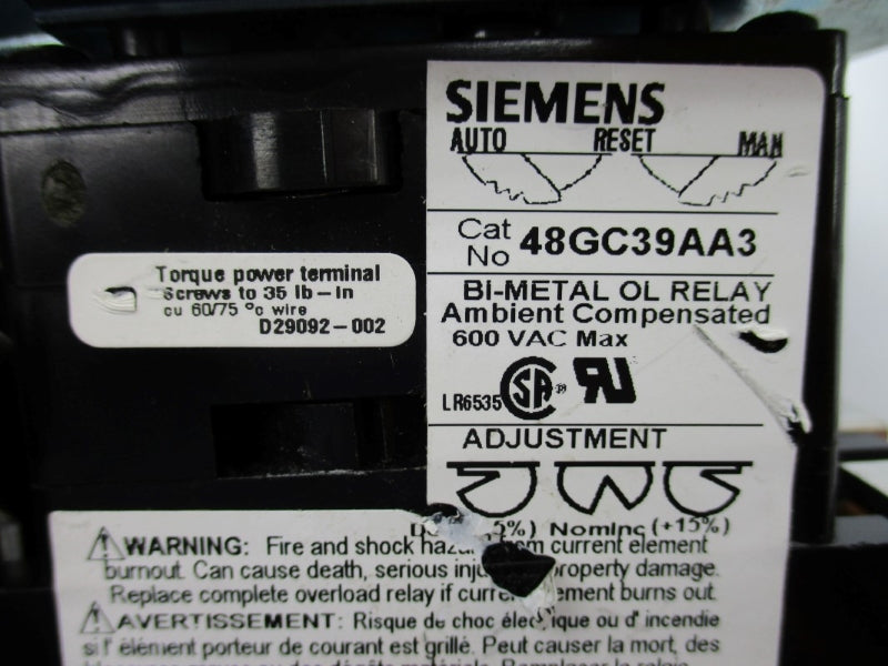 SIEMENS 14FP32AG81 240V 45A NUPI