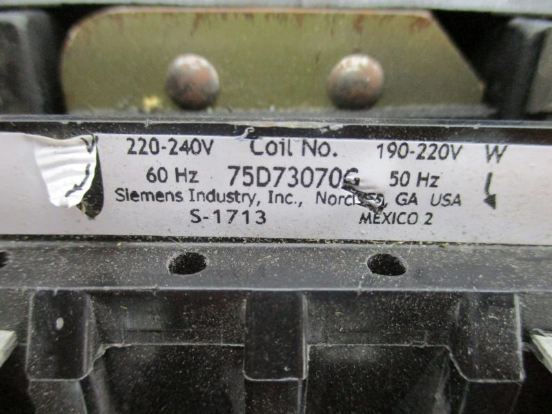 SIEMENS 14FP32AG81 240V 45A NUPI