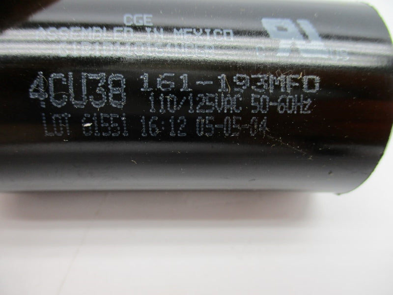 CGE 4CU38 61B1D110161NCGR 110/125VAC NSMP