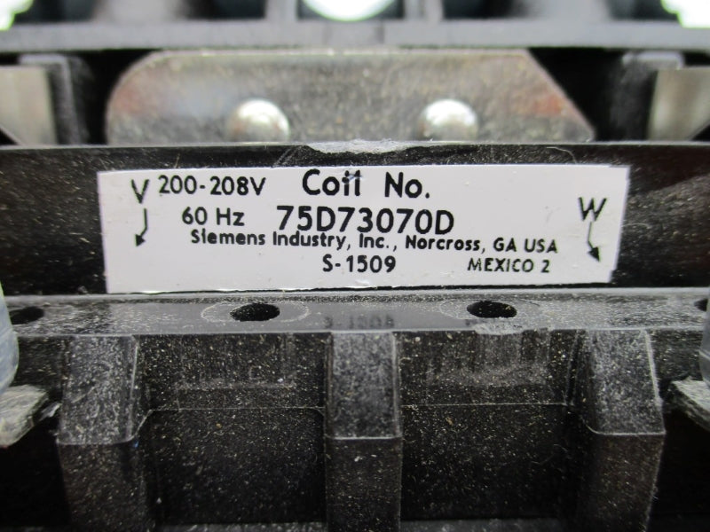 SIEMENS 14CUB32AD 200-208V 18A NUPI