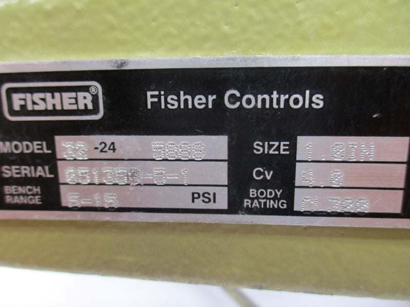 FISHER CONTROLS DVC5010F 32-24588S 35PSI 1" NSNP