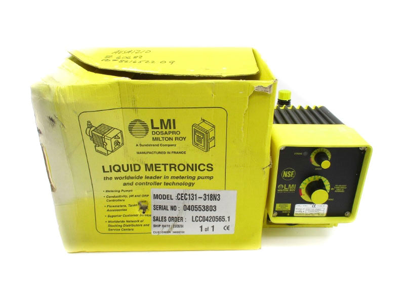 LMI MILTON ROY CEC131-318N3 115VAC 4.00A NSMP