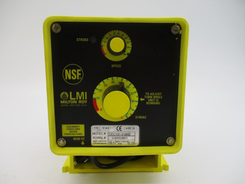 LMI MILTON ROY CEC131-318N3 115VAC 4.00A NSMP