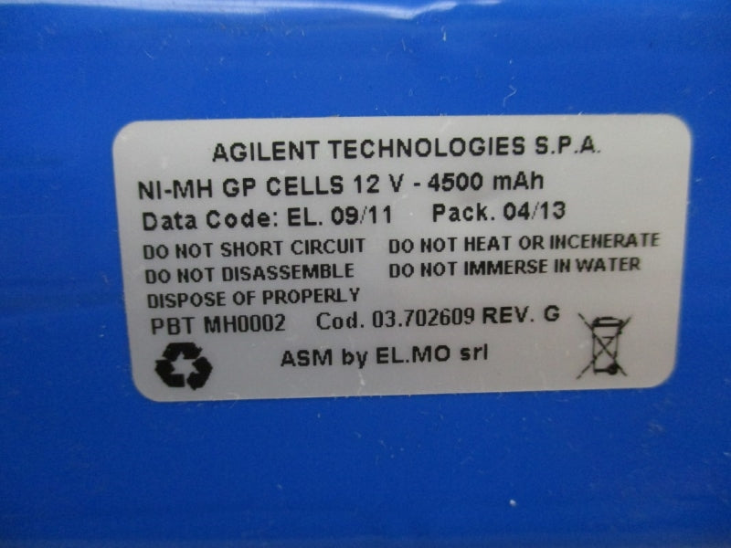 AGILENT TECHNOLOGIES 03.702609 PBT MH0002 12V NSNP