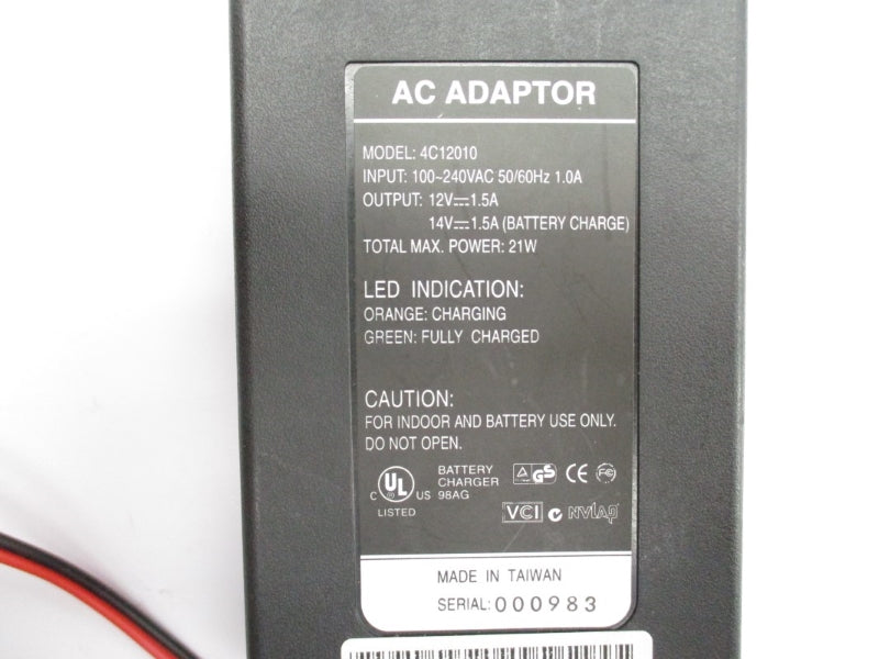 METTLER TOLEDO 90228900A 09640078000 4C12010 13.6V 0.895A UNMP