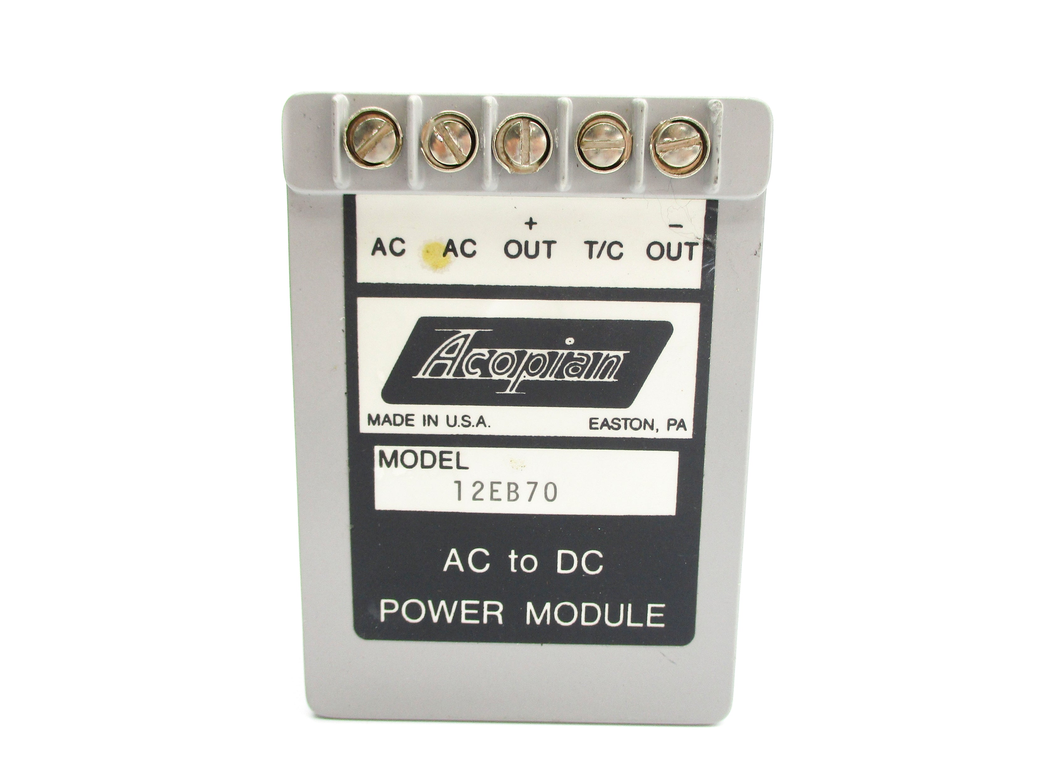 ACOPIAN 12EB70 UNMP