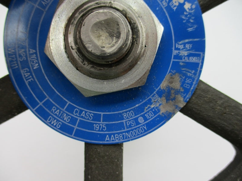 VOGT AAB87N0000Y 800PSI 100'F 1-1/2" NSNP