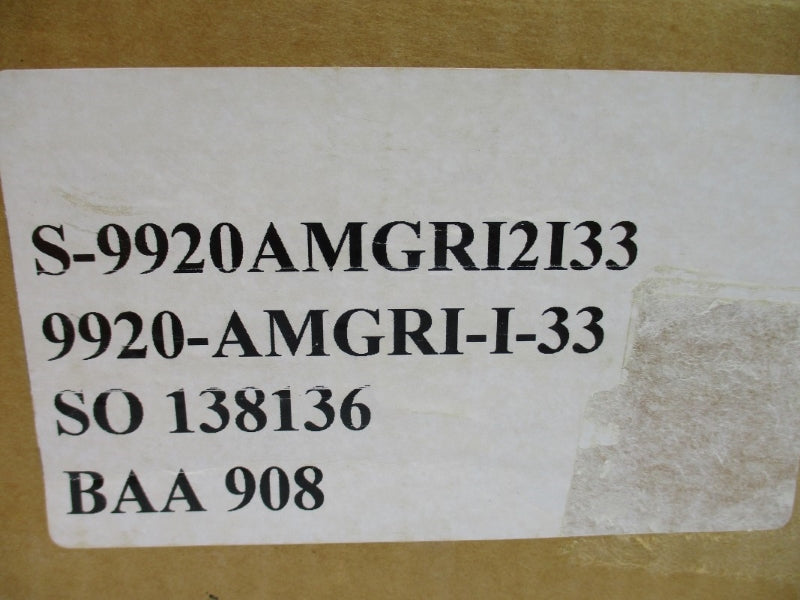 WESTLOCK CONTROLS 9920-AMGRI2-I-33 120VAC 3A NSNP