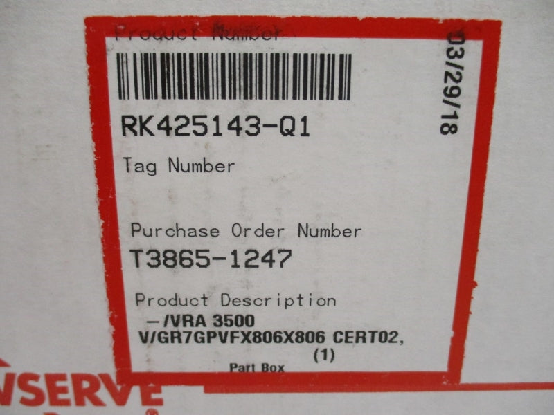 FLOWSERVE RK425143-Q1 NSMP
