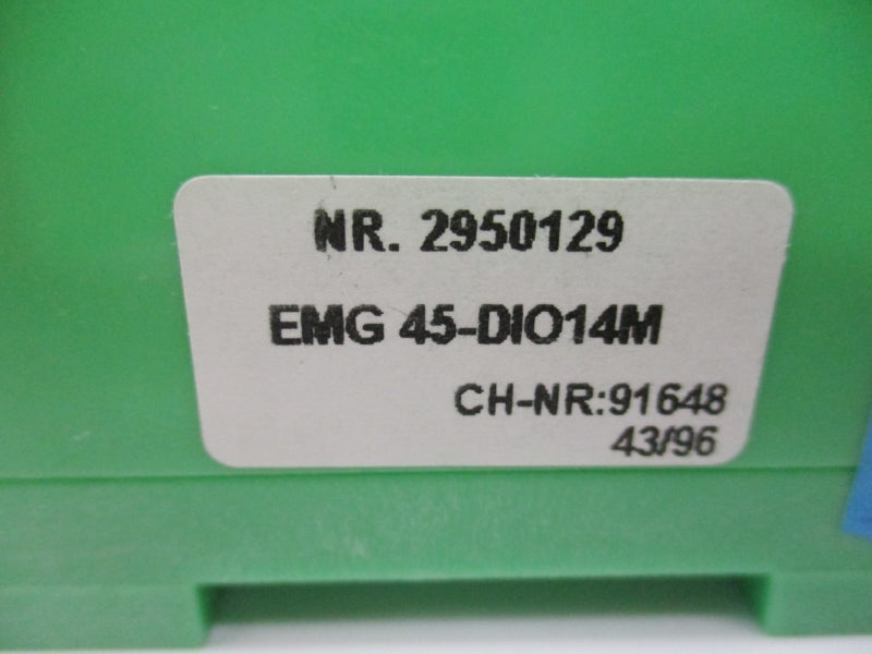 PHOENIX CONTACT EMG45-DIO14M 2950129 NSNP