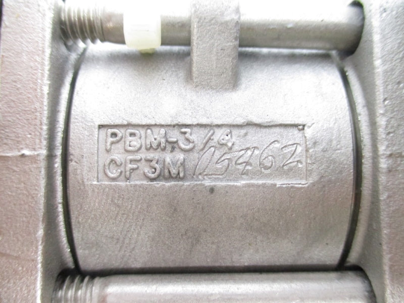 PBM PABTL453S-005 117989 PBM-3/4 CF3M 120PSI 3/4" NSNP