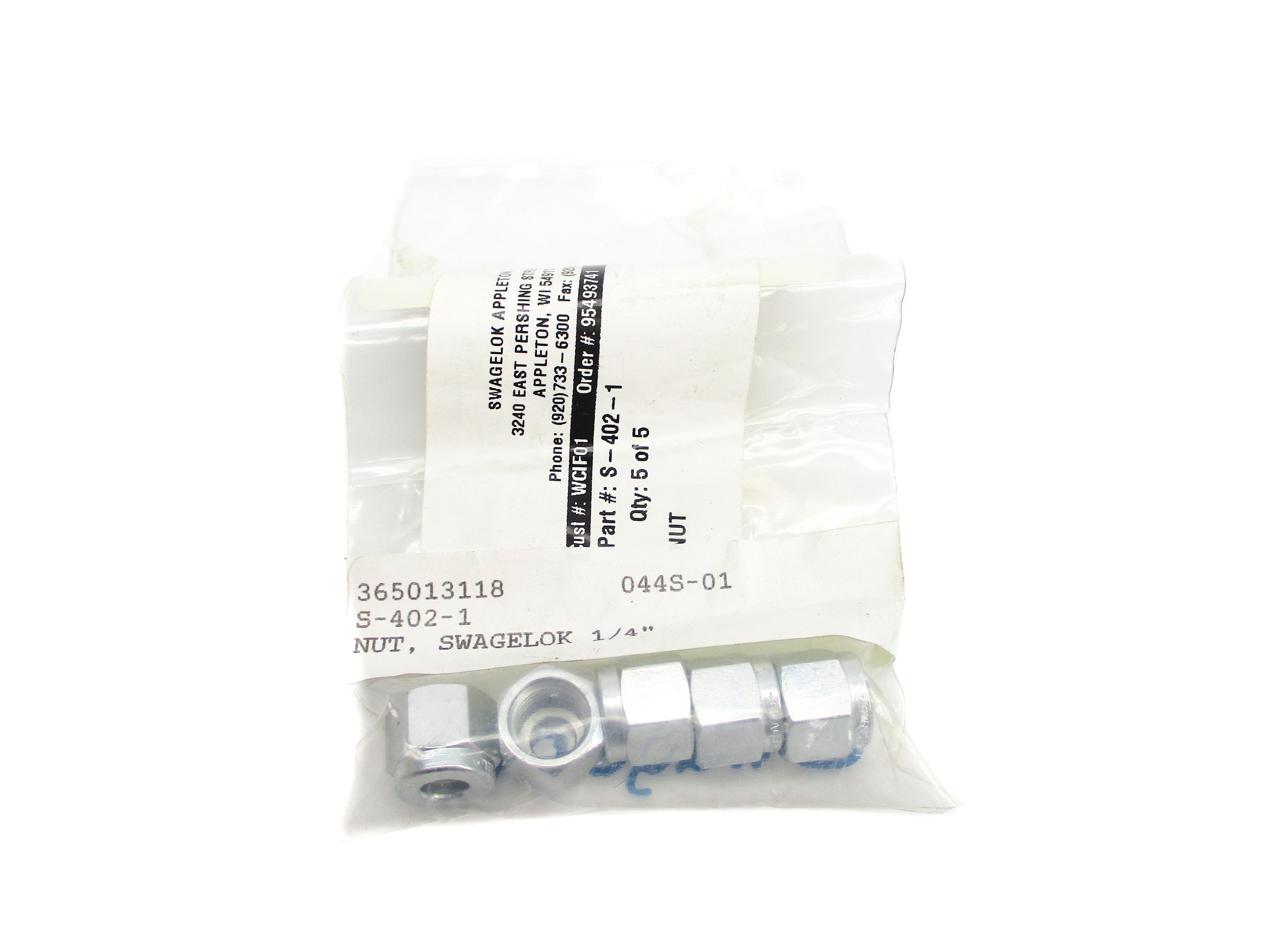 SWAGELOK S-402-1 (PKG OF 5) NSMP