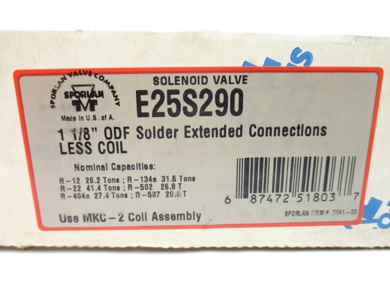 SPORLAN E25S290 1-1/8" NSMP