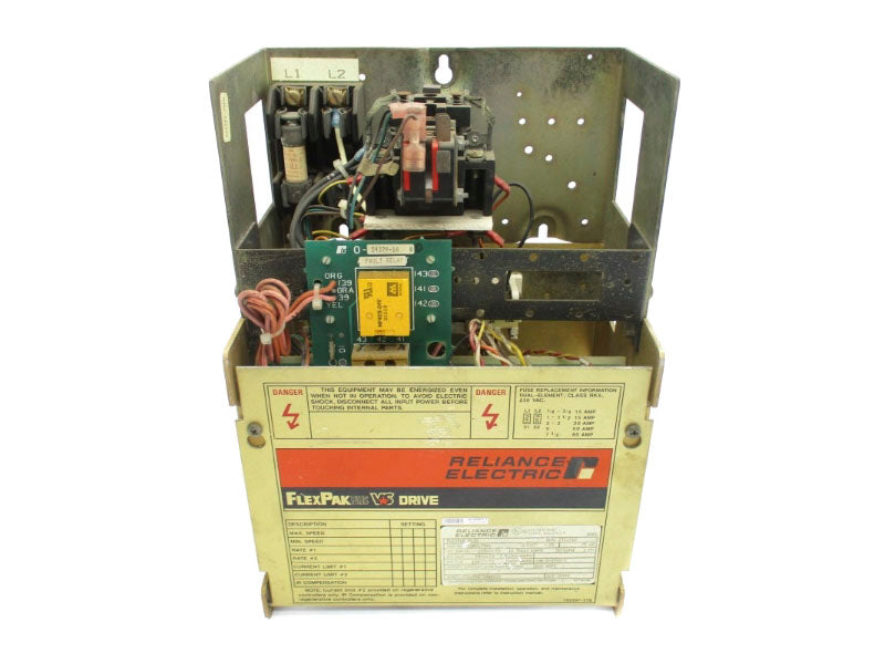 RELIANCE ELECTRIC 14C101U 115VAC 10.5A UNMP