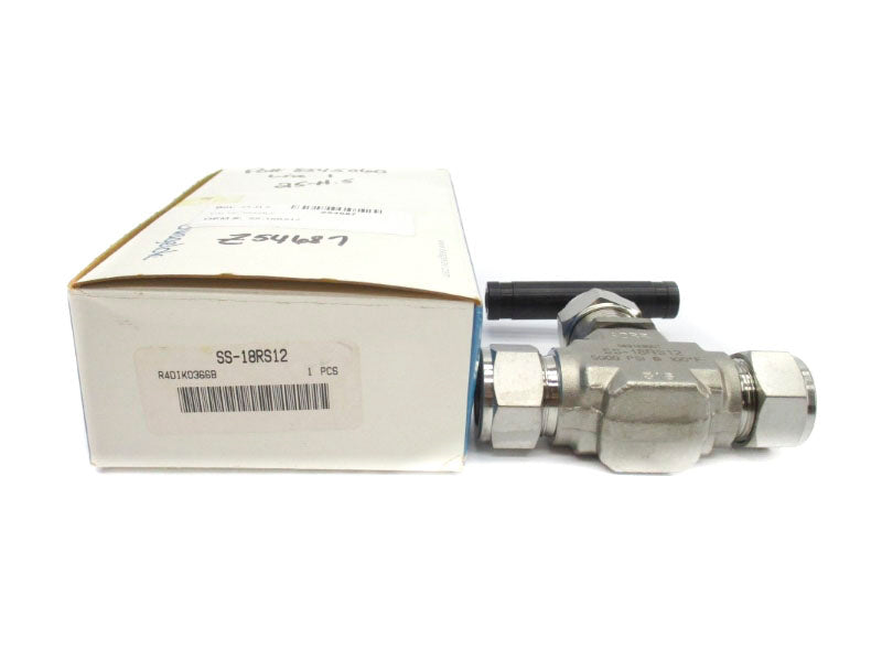 SWAGELOK SS-18RS12 5000PSI 100'F NSMP