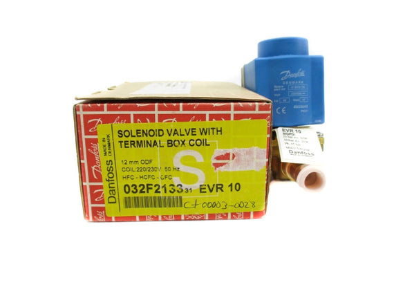 DANFOSS 032F213331 EVR10 220/230V NSMP