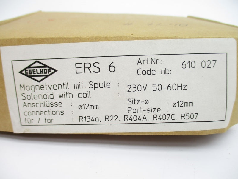 EGELHOF ERS6 610027 230V NSMP