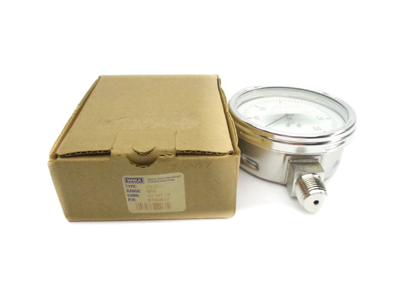 WIKA 232.54 9745637 60PSI 4" NSMP