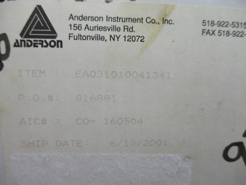 ANDERSON 37-01 60PSI NSMP