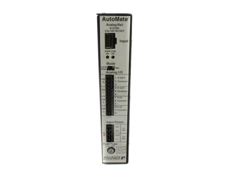 RELIANCE ELECTRIC 61C350 83429-72RA 120VAC 0.15A NSNP