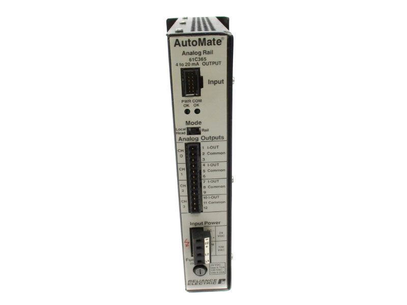 RELIANCE ELECTRIC 61C365 86429-75RA 120VAC 0.15A UNMP