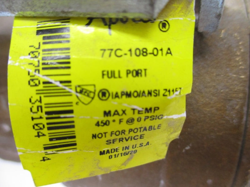 APOLLO 77C-108-01A 0PSI 450'F NSNP
