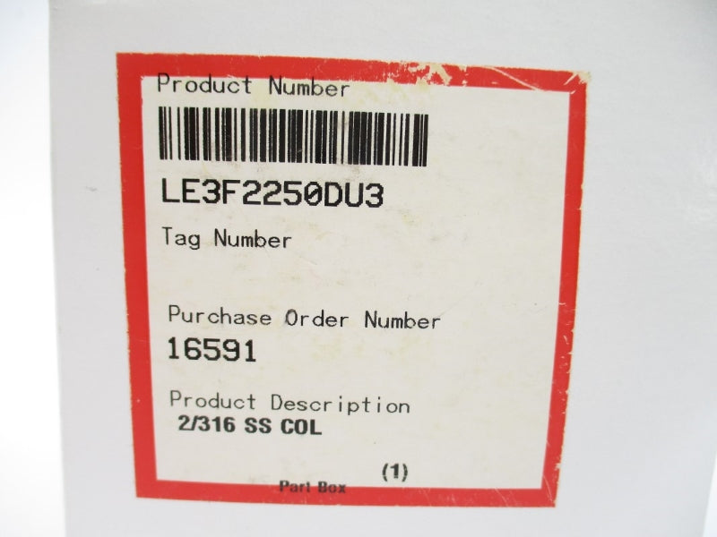 FLOWSERVE LE3F2250DU3 NSMP