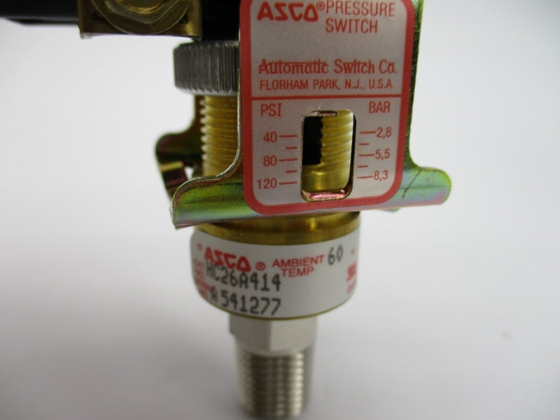 ASCO HC26A414 250VAC 10A 40-120PSI NSMP