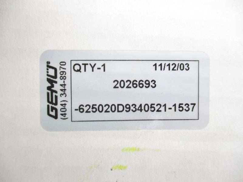 GEMU 625020D9340521-1537 2026693 NSMP