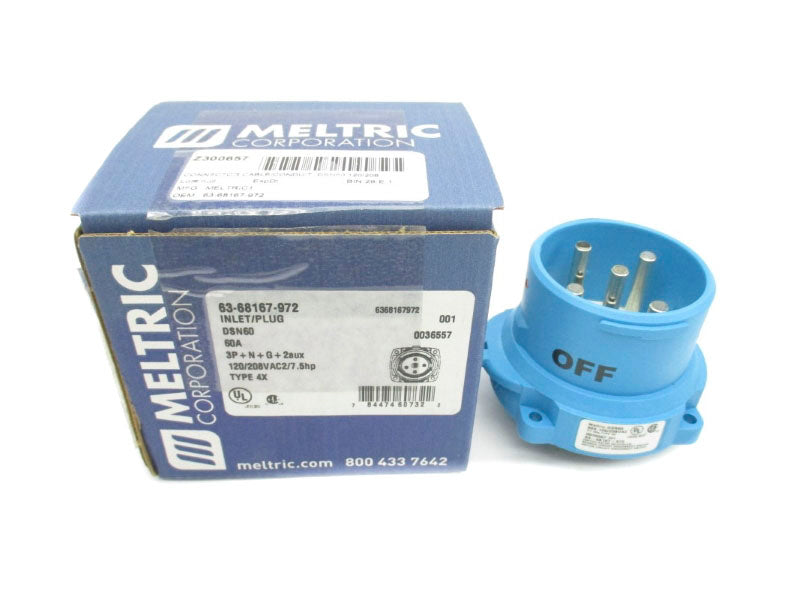 MELTRIC 63-68167-972 DSN60 120/208VAC 60A NSMP